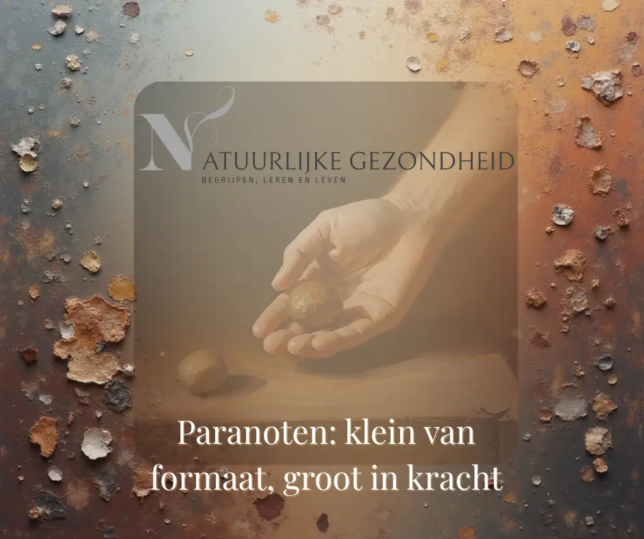Close-up van paranoten op houten tafel, natuurlijke bron van selenium en antioxidanten
